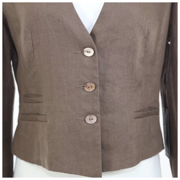 🎁 São Paulo Linen Jacket - Picture 4 of 6